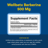 Natural Factors WellBetX Berberine – sans gluten: convient aux régimes véganes et sans allergènes.