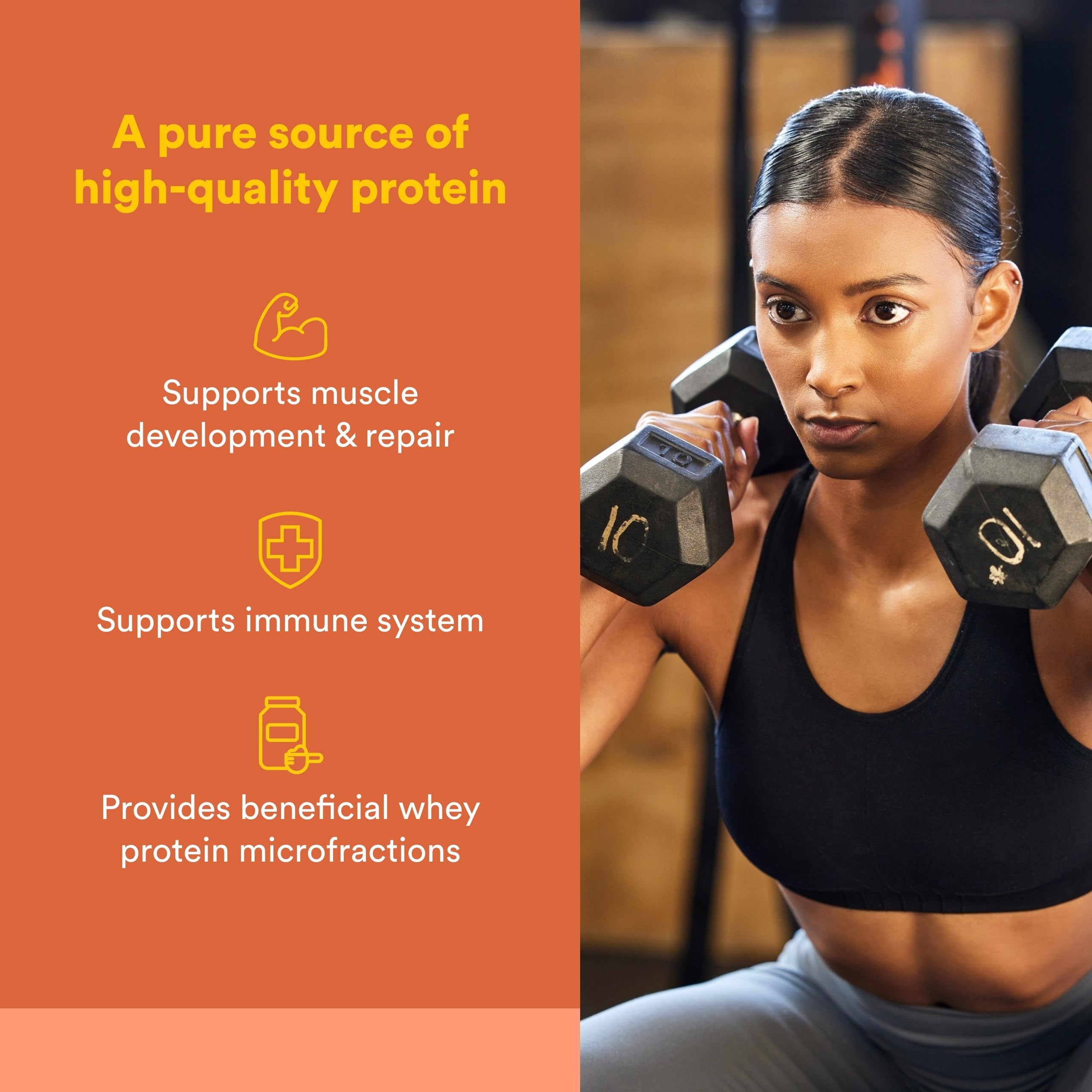 Natural Factors Whey Factors doseur cuillère pour doser facilement