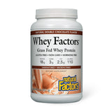 Natural Factors Whey Factors, pot-protéine pour soutenir le développement musculaire après l’entraînement.