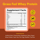 Natural Factors Whey Factors vaches nourries a l herbe protéine de qualité