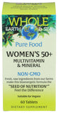 Natural Factors Whole Earth & Sea 50+ dosage-2-tablettes — prise simple par jour.