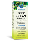 Natural Factors Whole Earth Sea Minéraux bouteille pratique pour votre routine nutritionnelle