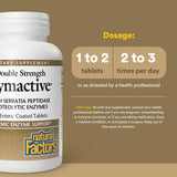 Étiquette Zymactive indiquant sans gluten et sans OGM pour votre choix.