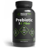 Natural Flow Prebiotique 5X Fibre – Bouteille, soutien potentiel à l'équilibre digestif.