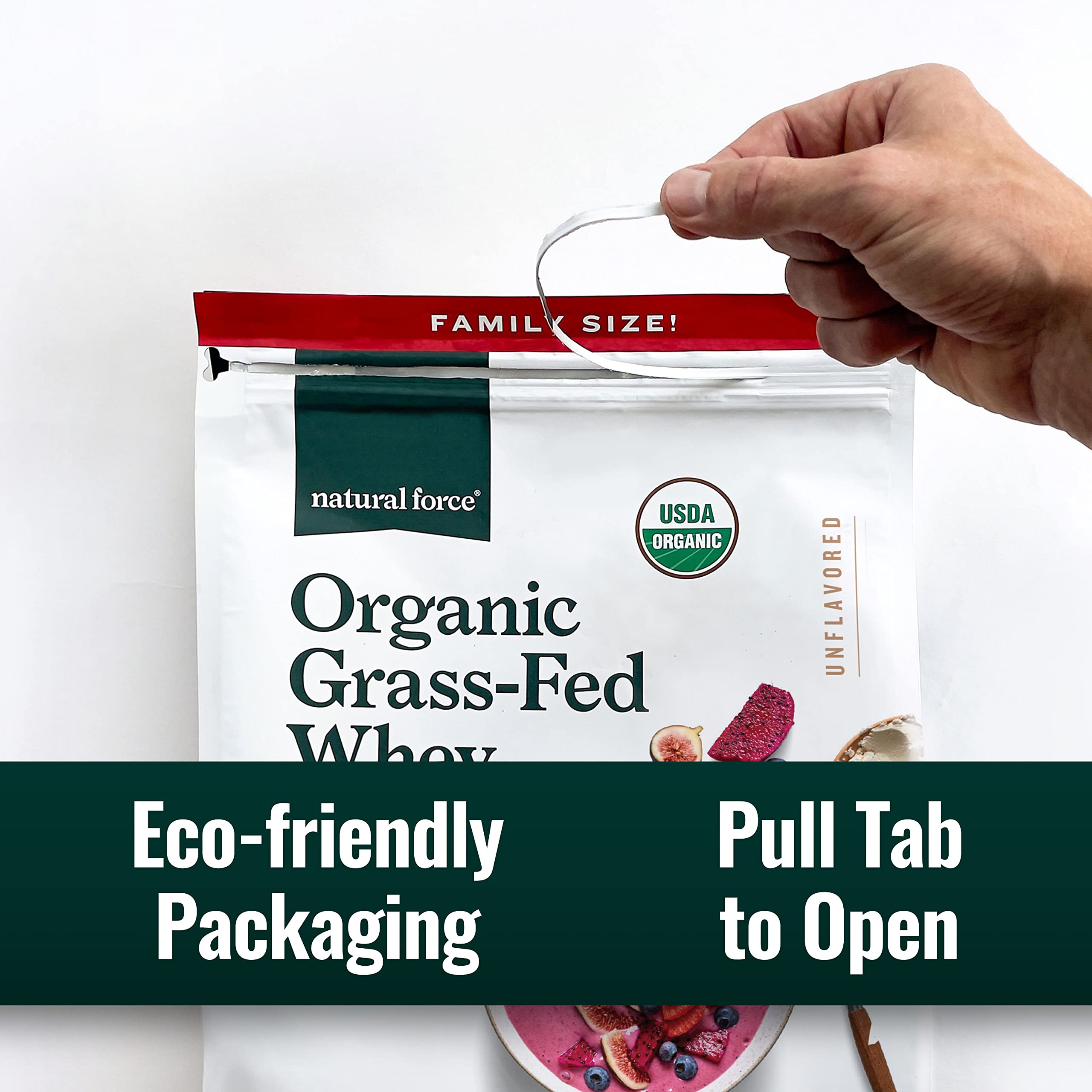 Natural Force emballage recyclable et écologique pour limiter les déchets.