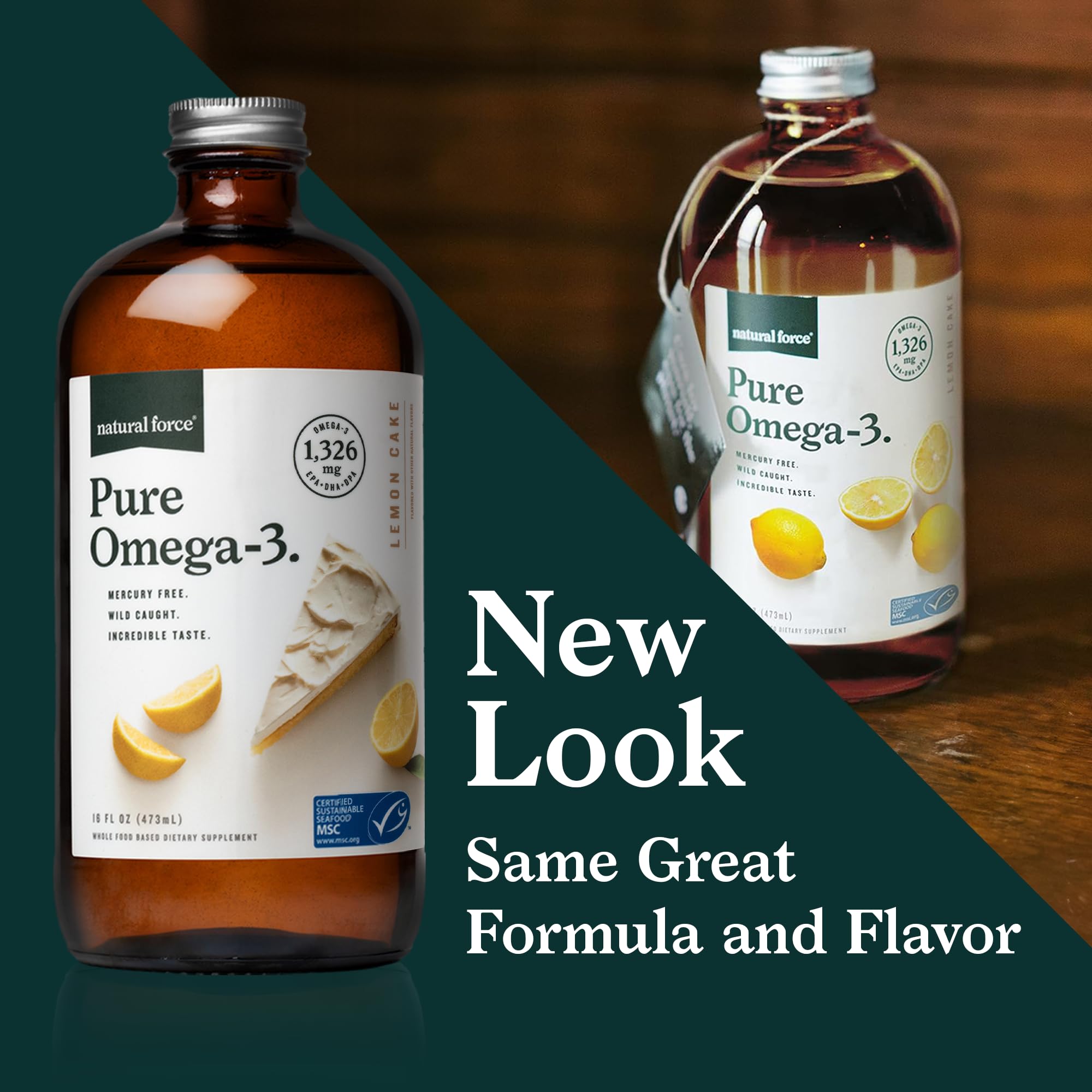 Natural Force Pure Omega-3: Sans mercure pour une consommation en toute sécurité.