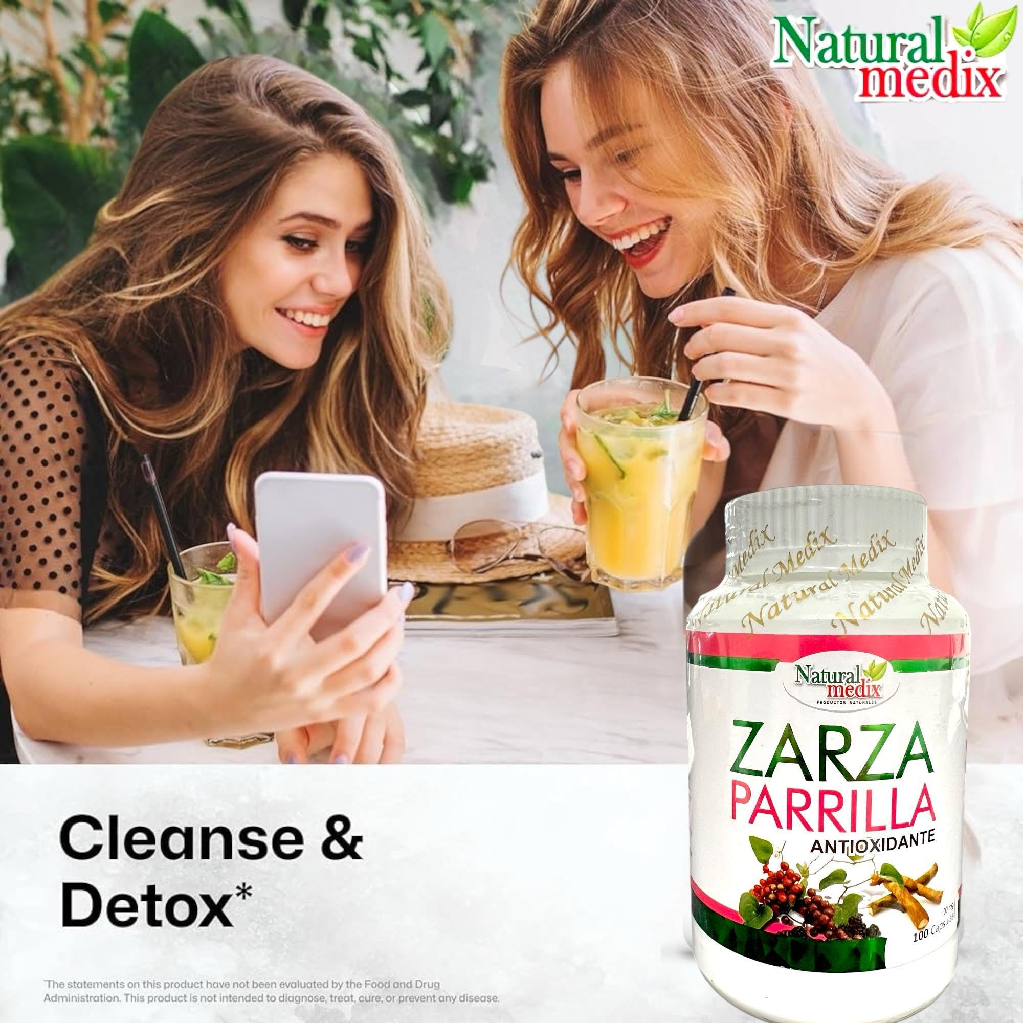 Natural Medix Zarzaparrilla – composition d herbes pour une purification naturelle.