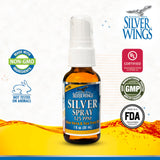 Natural Path Silver Wings absorption rapide, texture non gras sur la peau.