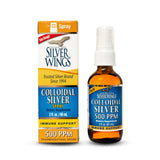 Natural Path Silver Wings argent colloïdal – flacon pompe pratique pour application ciblée