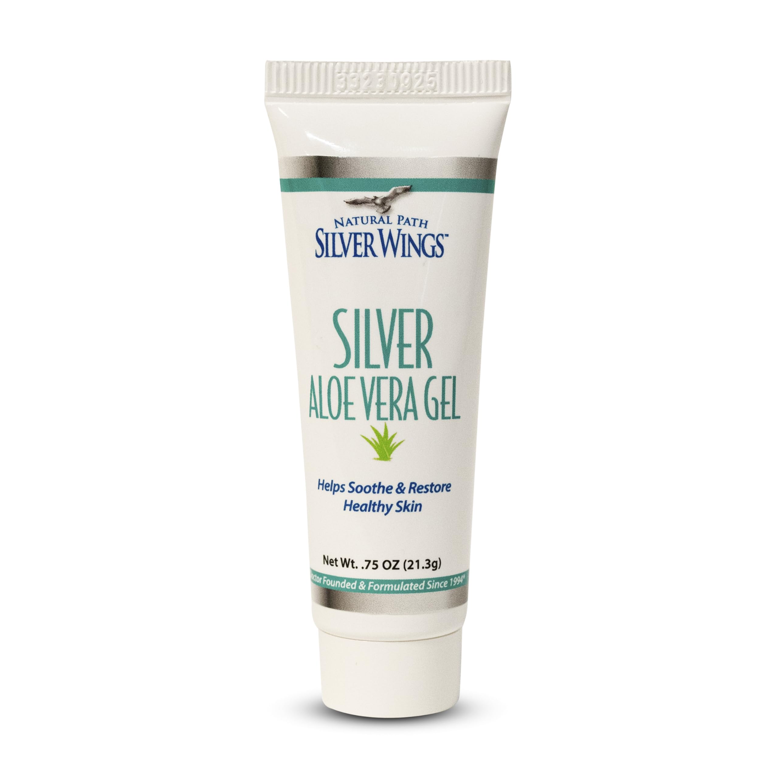 Natural Path Silver Wings – bouteille argent 200ppm et Aloe pour apaiser la peau.