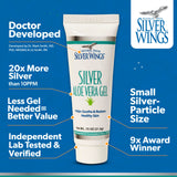 Natural Path Silver Wings – emballage compact idéal pour le voyage.