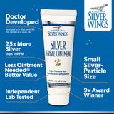 Natural Path Silver Wings ingrédients naturels dont olive et sésame pour la peau.