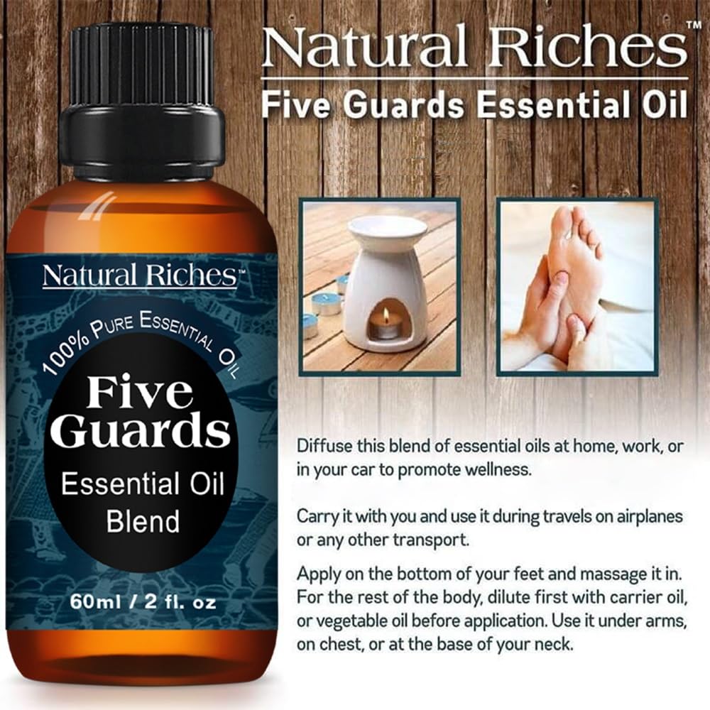 Natural Riches Cinq Gardes: application cutanée diluée pour usage quotidien.