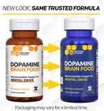 NATURAL STACKS Dopamine: bouteille ouverte, facilite la prise régulière pour la concentration.