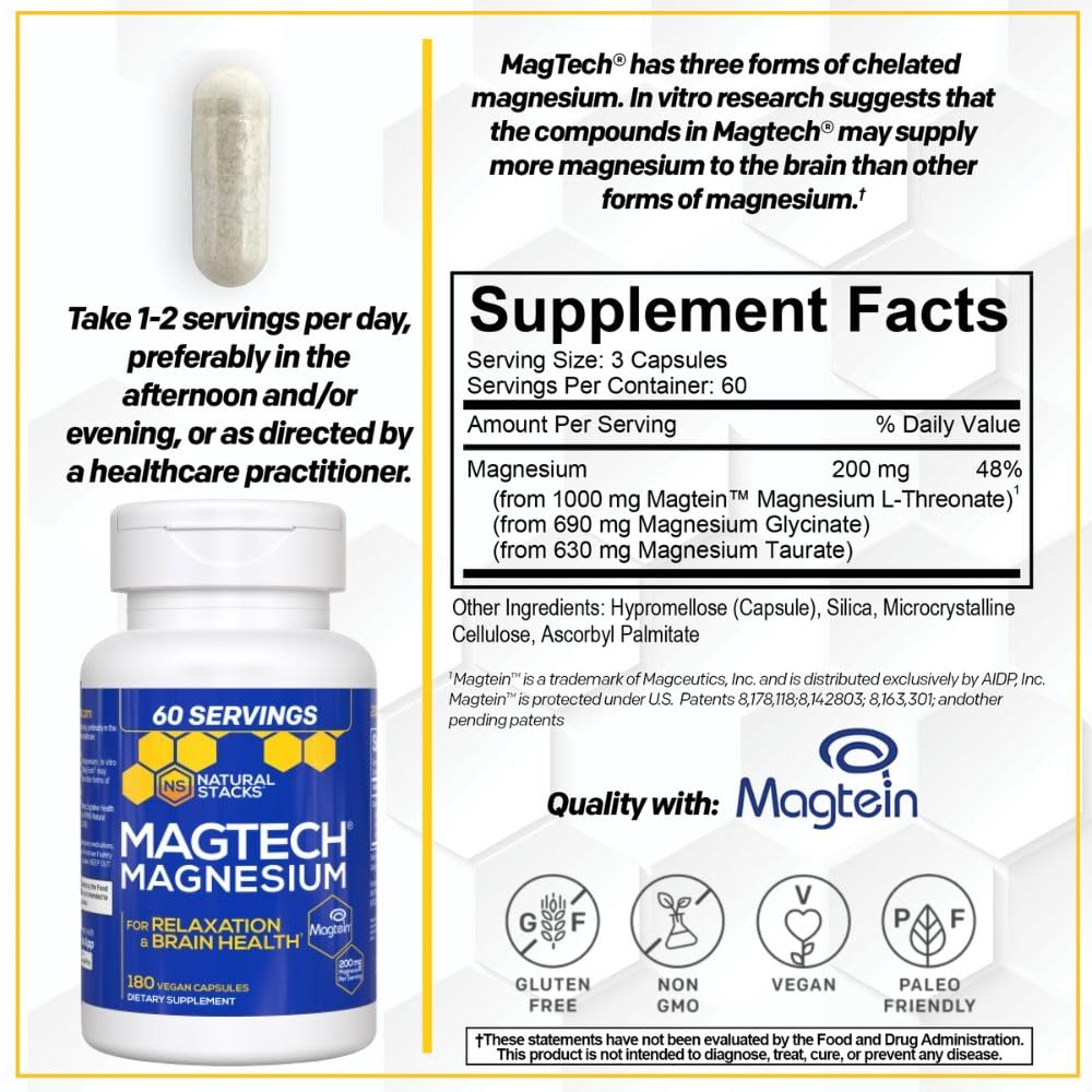 Glycinate et Taurate inclus, formulation complexe pour une approche complète.