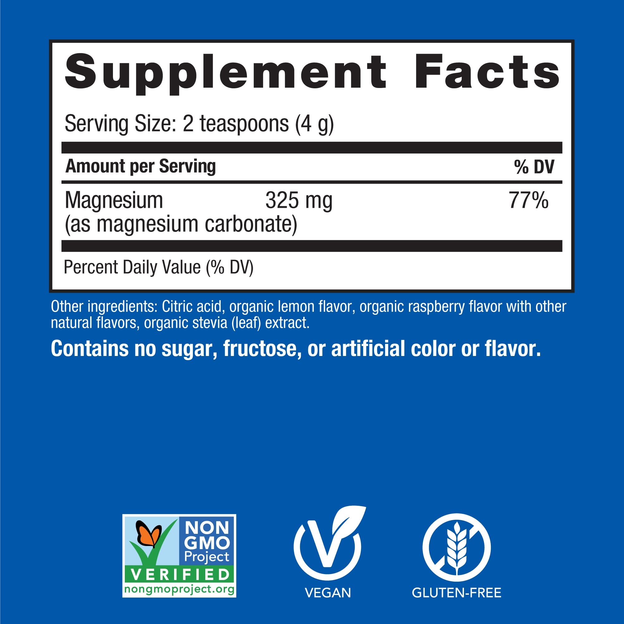 Natural Vitality CALM magnésium citrate, absorption potentielle améliorée pour votre journée