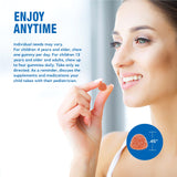 Natural Vitality Calm Magnésium Gommes saveur orange vivifiante