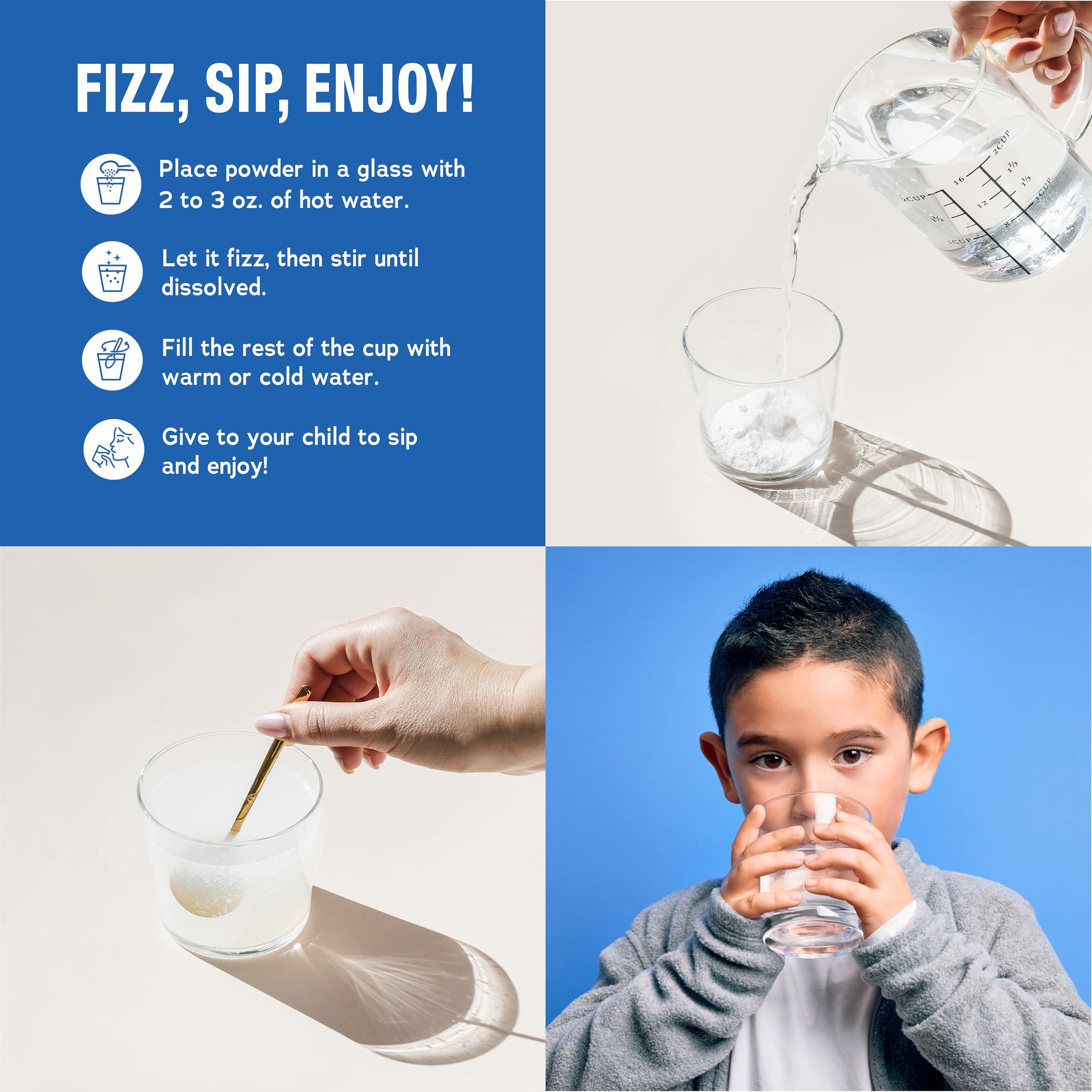 Goût-fruits-rouges de Natural Vitality Kids Calm offre une pause gourmande et apaisante