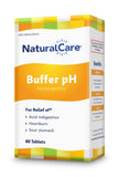 NaturalCare Buffer pH — boîte ouverte et étui pour un accès rapide.