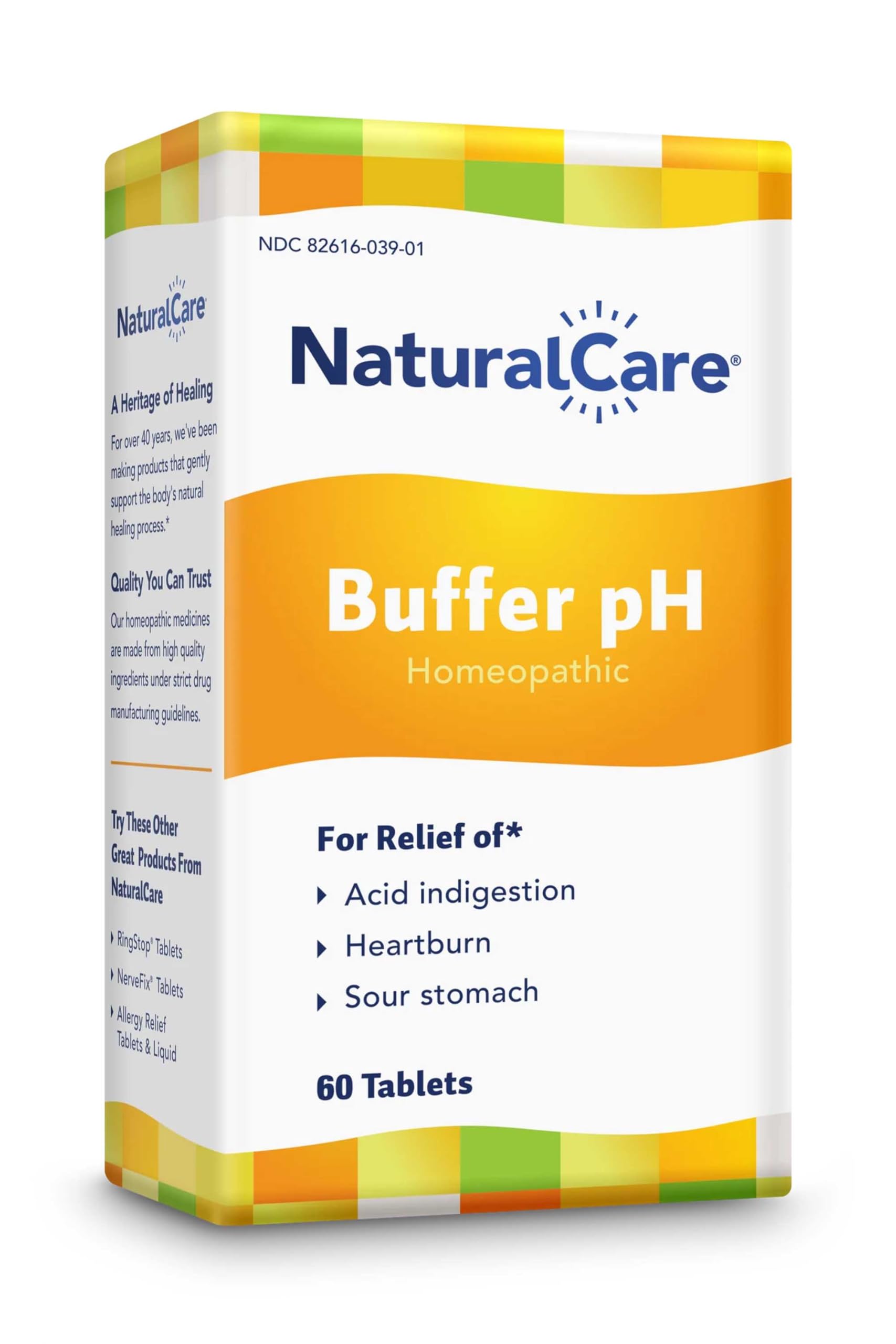 NaturalCare Buffer pH — bouteille pratique pour l'usage quotidien contre l'inconfort digestif.