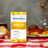 NaturalCare Buffer pH — emballage extérieur facile à reconnaître et à emporter.