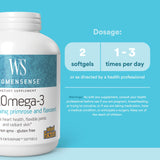 Natural Factors WomenSense huile-onagre: flacon apparent, soutien peau et bien-être potentiel.