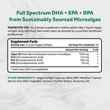 Naturalis Omega3 algue – etiquette certifiée vegan society sur l'emballage