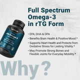 Naturalis Oméga-3 avec astaxanthine et vitamine E pour la stabilité