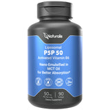Naturalis Liposomal P5P dans la bouteille, format pratique pour une prise quotidienne.