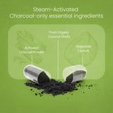 NaturaLife Labs Charbon Actif activation a vapeur pour consistance fiable