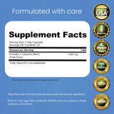 Gélules NaturaLife Labs NAC quotidiennes pour une supplémentation pratique.