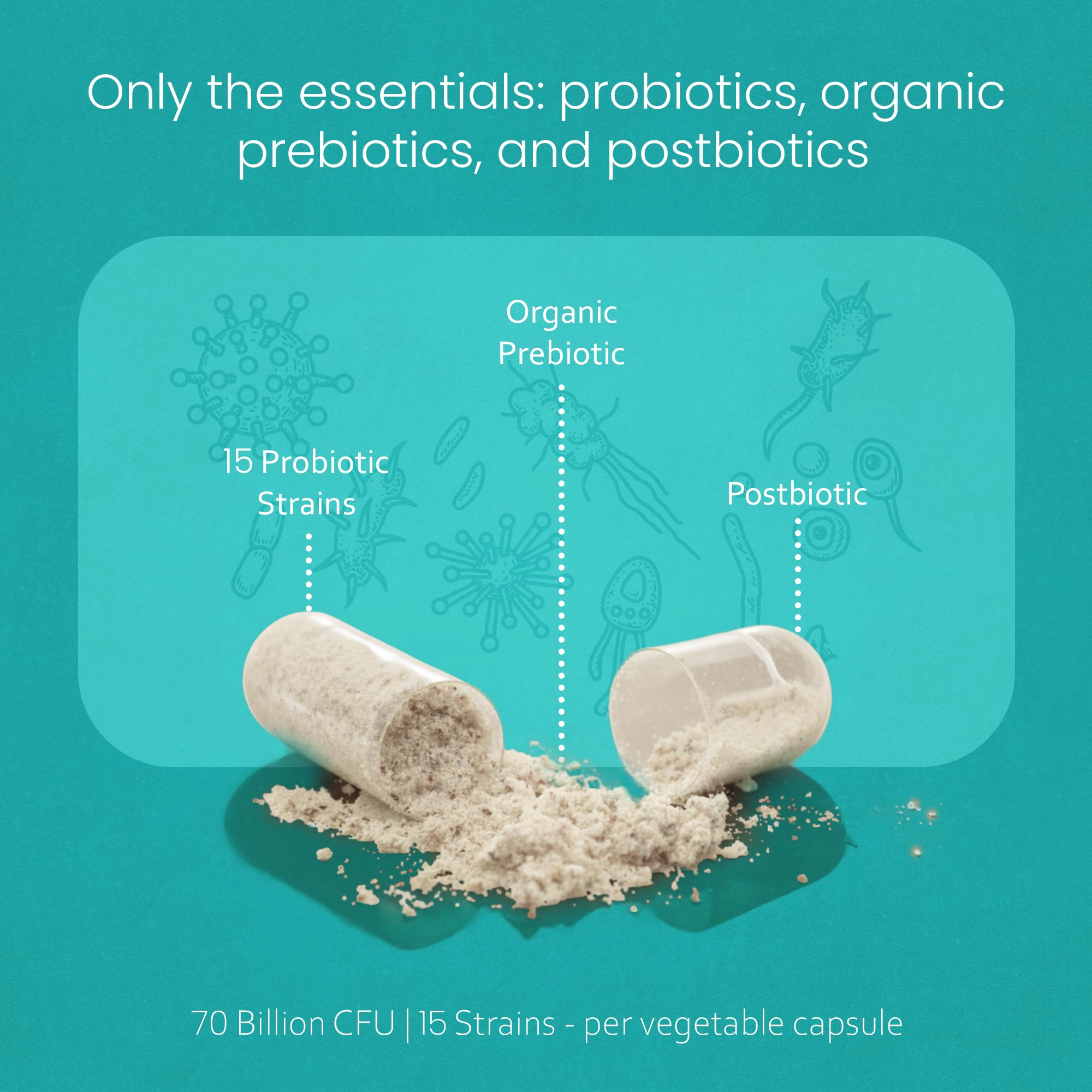 Prébiotique organique intégré dans la formule NaturaLife Labs