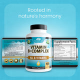 NaturaLife Labs Vitamine B-Complex – complément quotidien pour soutenir le métabolisme normal.