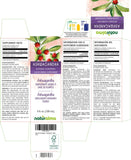 Naturalma Ashwagandha: gouttes indiquant la dose exacte