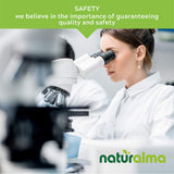 Naturalma Astragalus flacon translucide révélant le liquide naturel