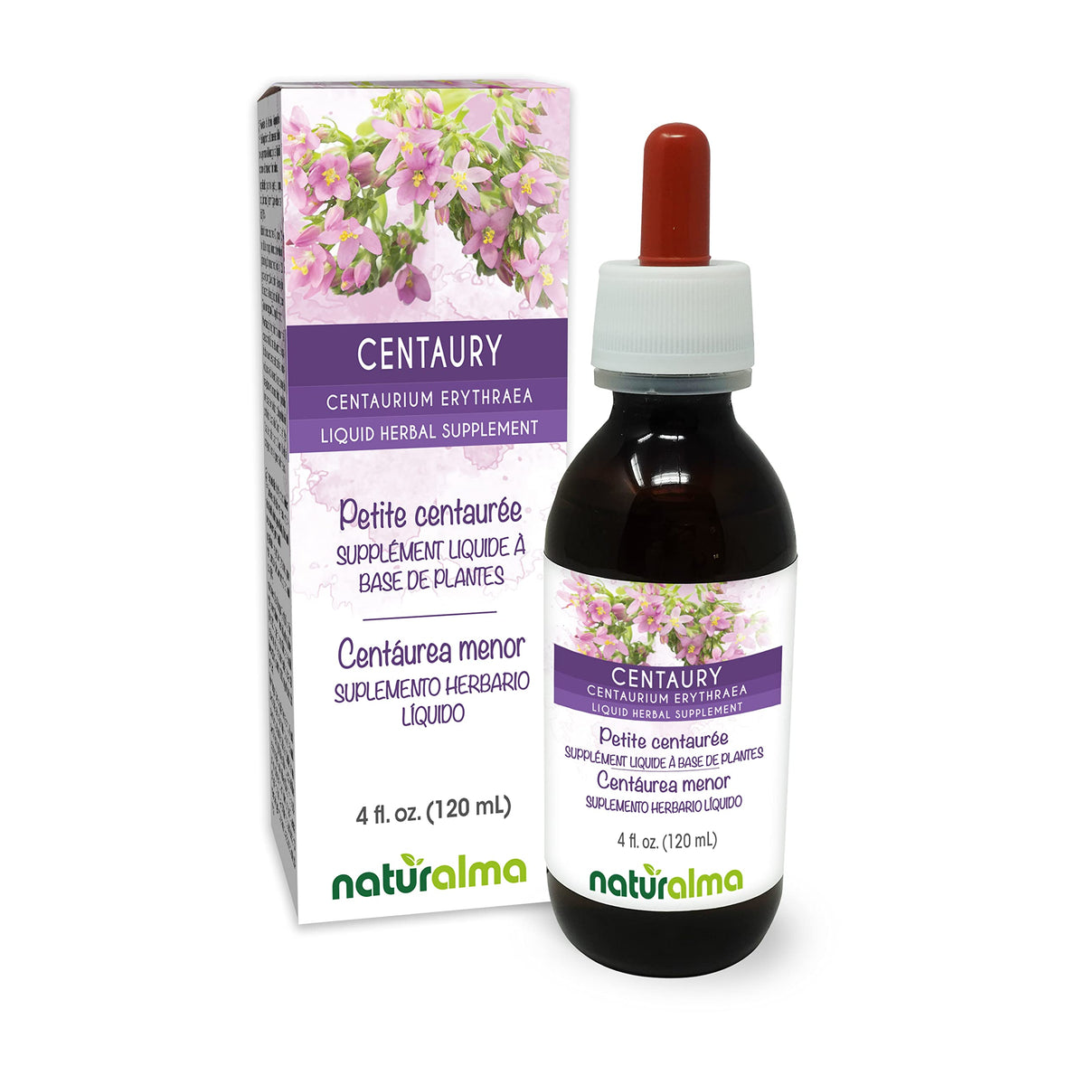 Naturalma centaure-europeen-fleurs-tincture-gouttes: routine quotidienne naturelle et pratique