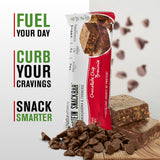 Naturalslim barre-protéine chocolate-brownie: saveur brownie chocolat intense et riche.