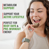 Naturalslim barre-protéine salted-caramel: douceur raffinée sans excès de glucides.