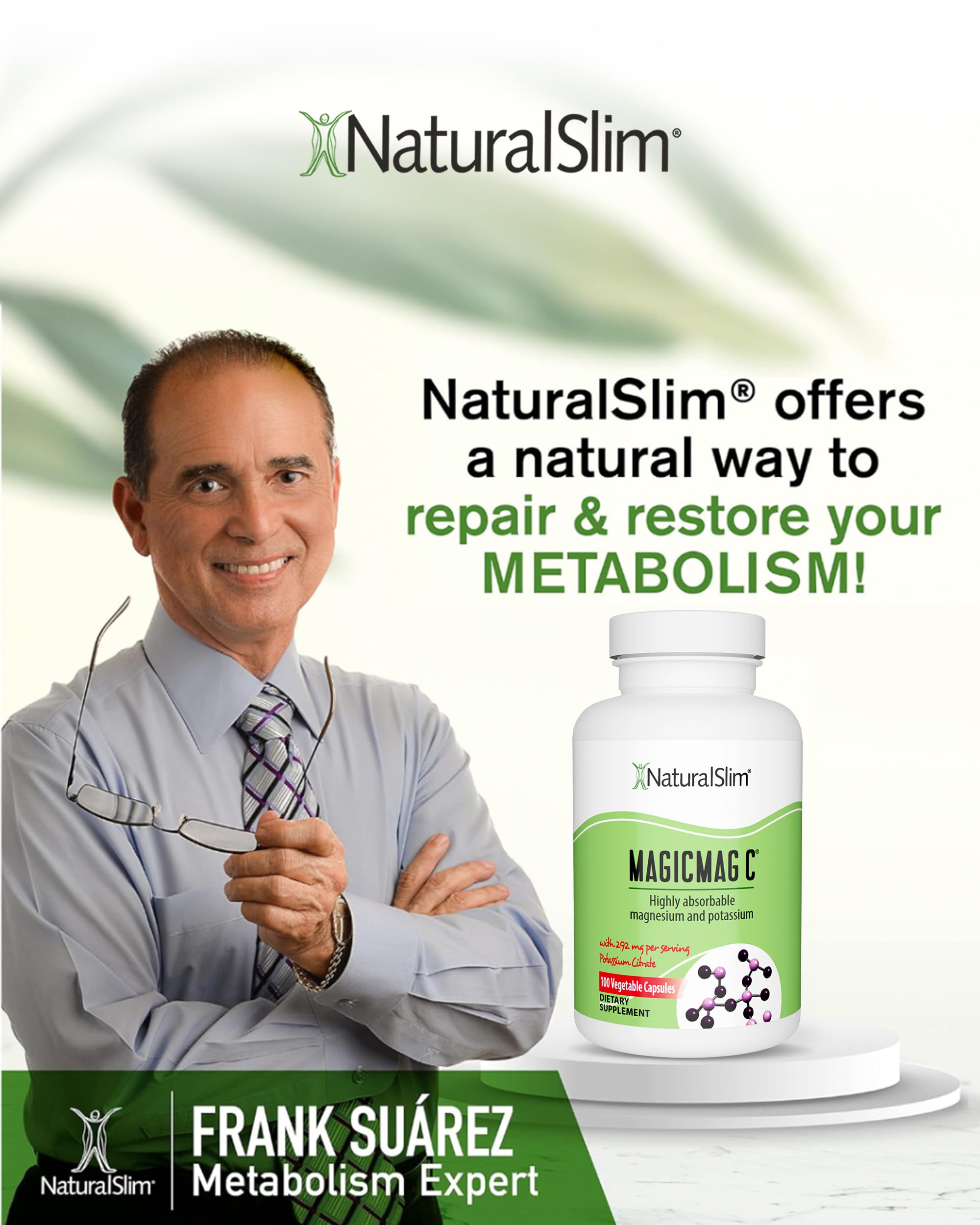 NaturalSlim MagicMag C – gelules faciles à intégrer à une routine quotidienne.