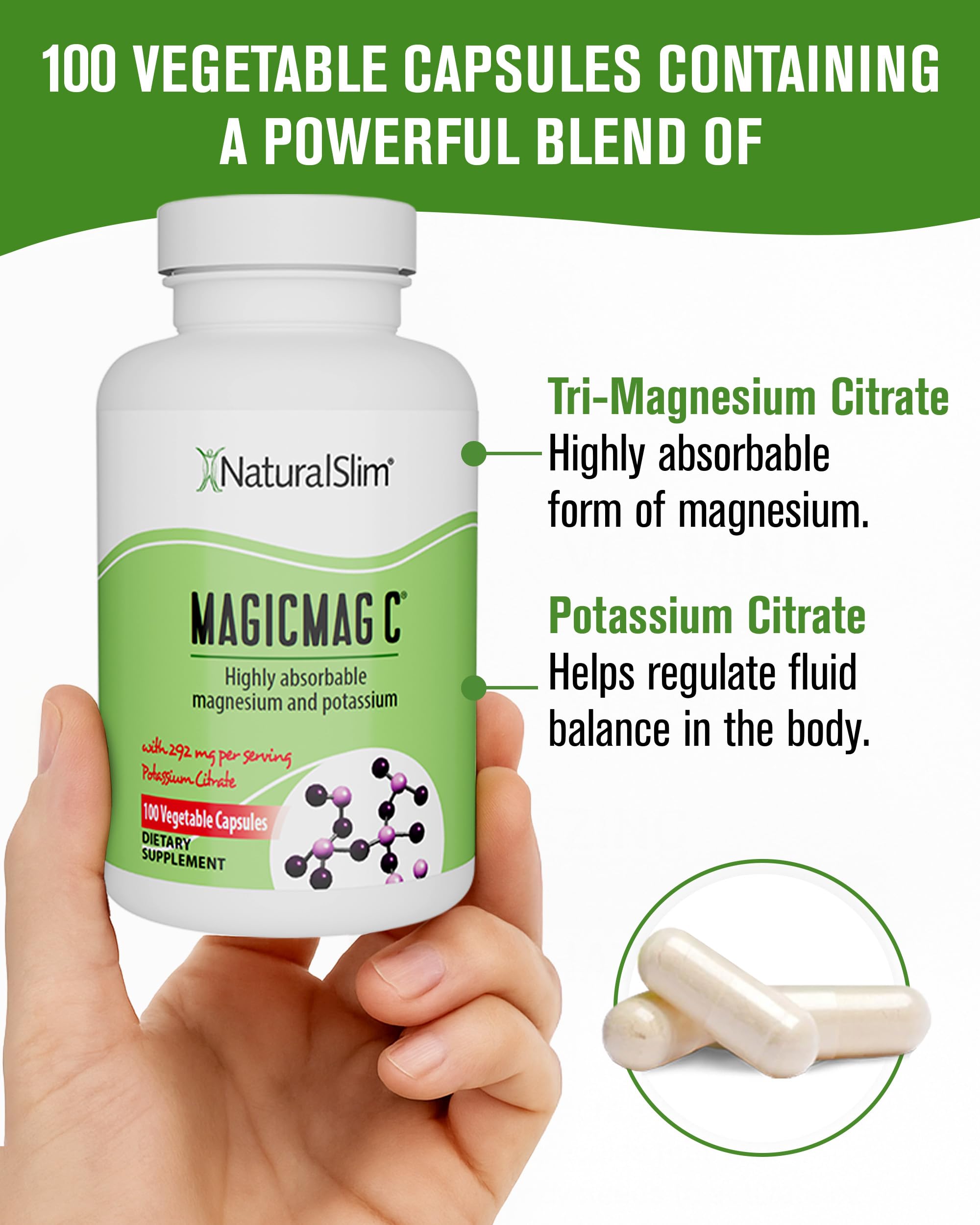 NaturalSlim MagicMag C – sommeil potentiellement plus réparateur grâce à un esprit apaisé.