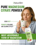 Naturalslim MagicMag: poudre se dissolvant rapidement dans l’eau chaude.