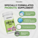 NaturalSlim Probiotiques Doux Gros plan sur 7 souches favorisant une flore équilibrée