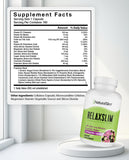 Gélules NaturalSlim Relaxslim en main pour prise matin et midi.