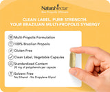 NaturaNectar Propolis brun en capsules pour soutenir la vitalité quotidienne