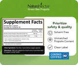 NaturaNectar Propolis verte capsules — support cognitif quotidien grâce aux polyphénols protecteurs.