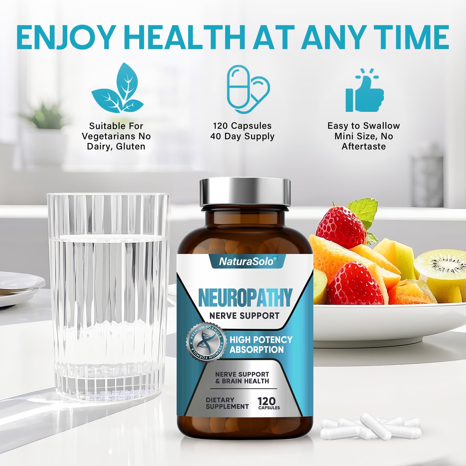 NaturaSolo Sauveur des Nerfs — image promouvant une vie active et confortable.