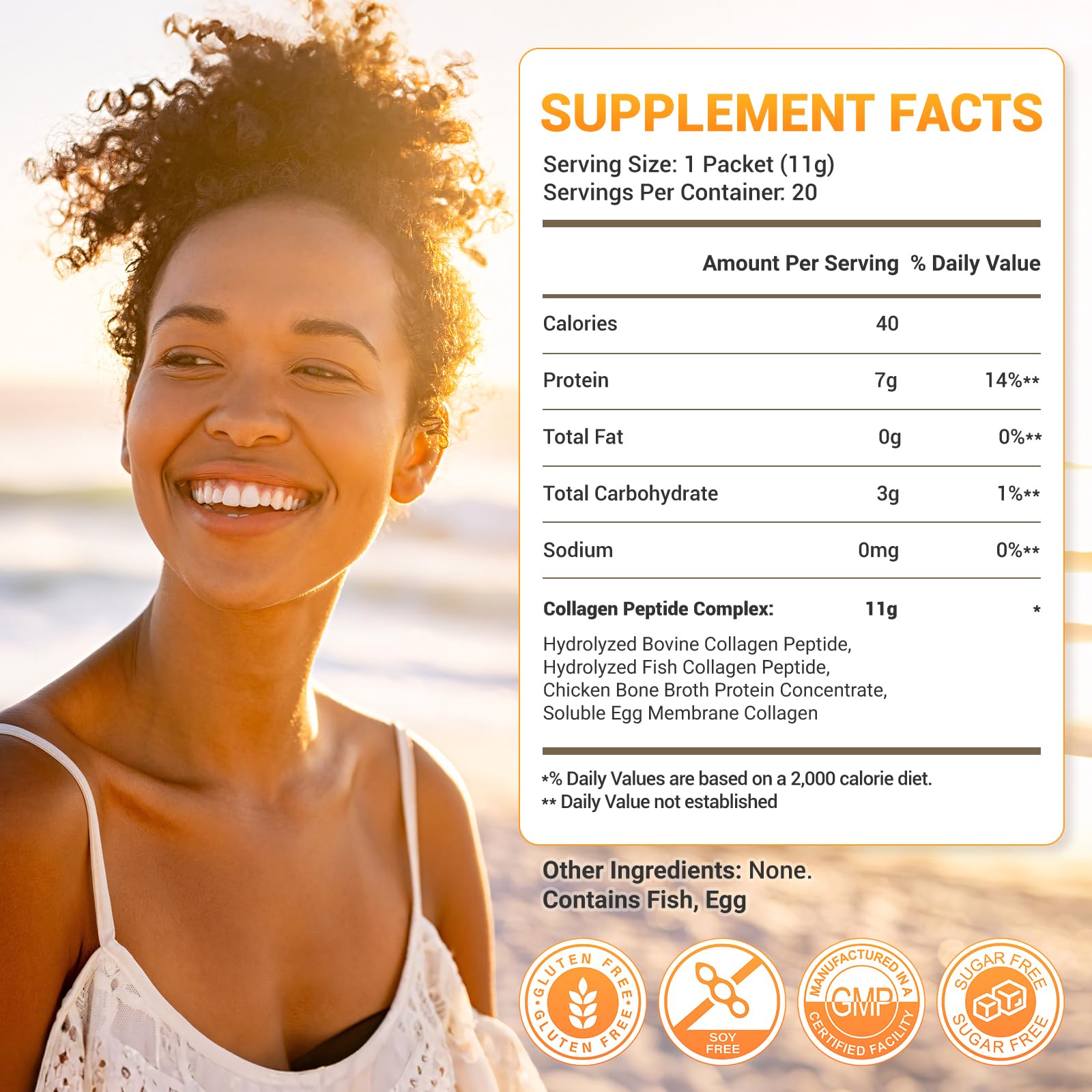 Nature Echo Collagen Peptides : poudre neutre se mélange sans arôme dans boissons