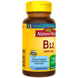 Nature Made B12 1000mcg sans conservateurs, choix sans additifs.