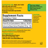 Nature Made B12 2500 mcg – routine quotidienne pratique