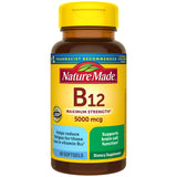 Nature Made B12 5000 mcg — capsules molles pour énergie durable